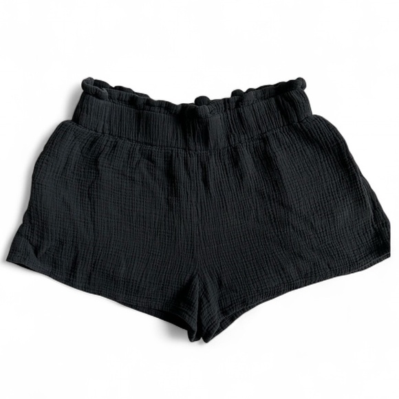 Alter’d State Black Cotton Gauze Shorts size Large - Picture 1 of 6